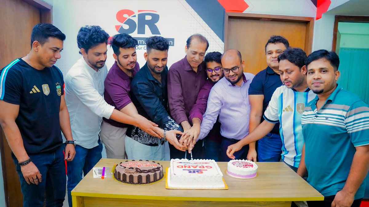 নতুন উদ্যমে পথচলা শুরু এস.আর টেক কমিউনিকেশনের